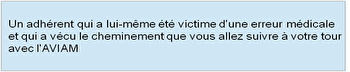 adhérent victime